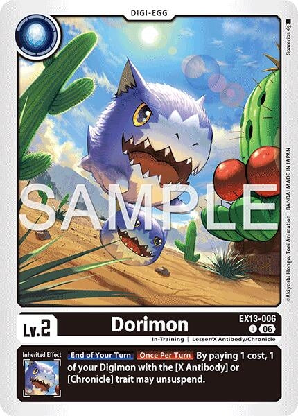 Image for Dorimon [Chivalrous XIII] (EX-13) - Digimon Card Game