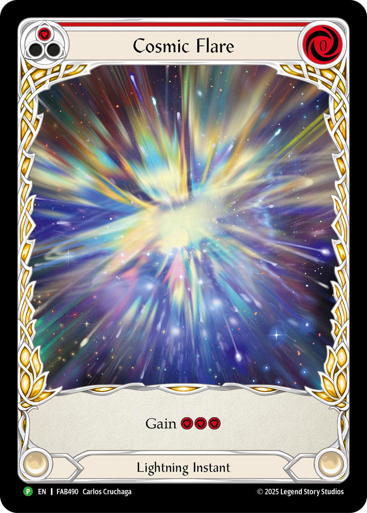 Image for Cosmic Flare - FAB490 (FAB490) [Flesh and Blood: Promo Cards] (PR) - Flesh and Blood TCG