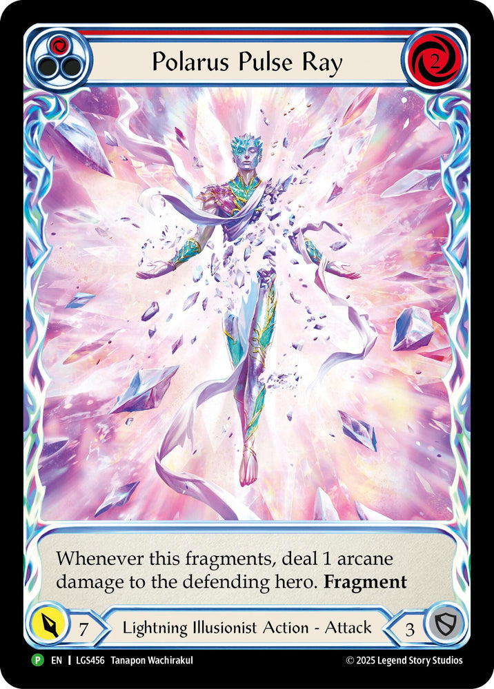 Image for Polarus Pulse Ray - LGS456 (LGS456) [Flesh and Blood: Promo Cards] (PR) - Flesh and Blood TCG