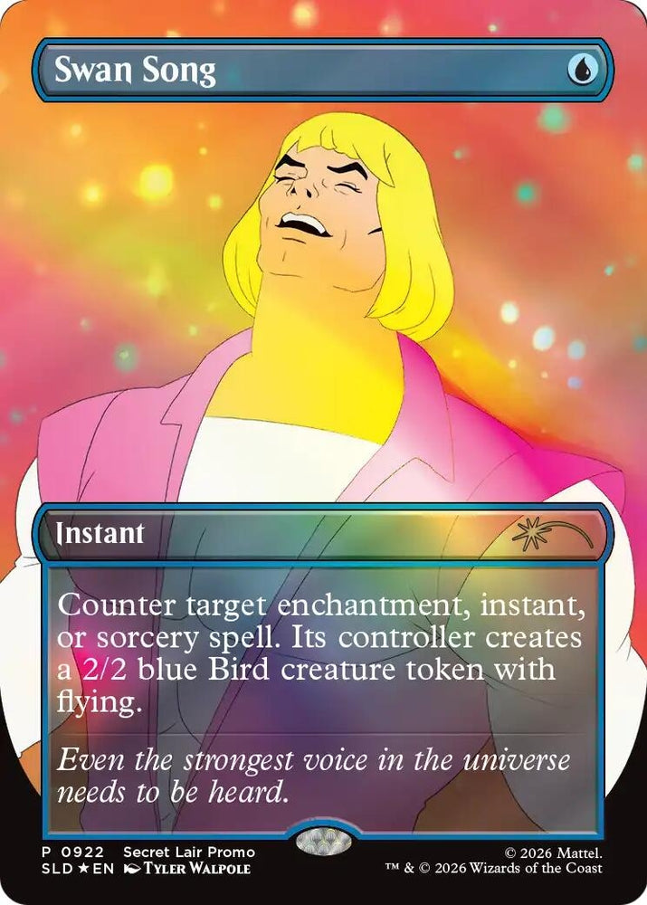Image for Swan Song (0922) [Secret Lair Drop Series] (SLD) - Magic: The Gathering