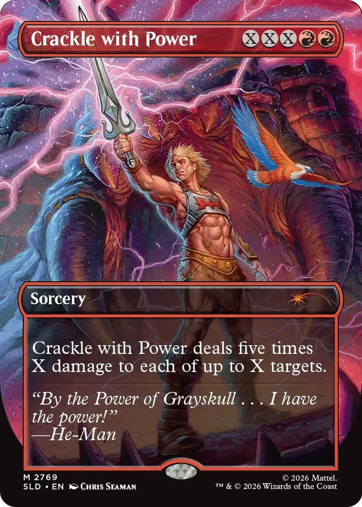 Image for Crackle with Power [Secret Lair Drop Series] (SLD) - Magic: The Gathering