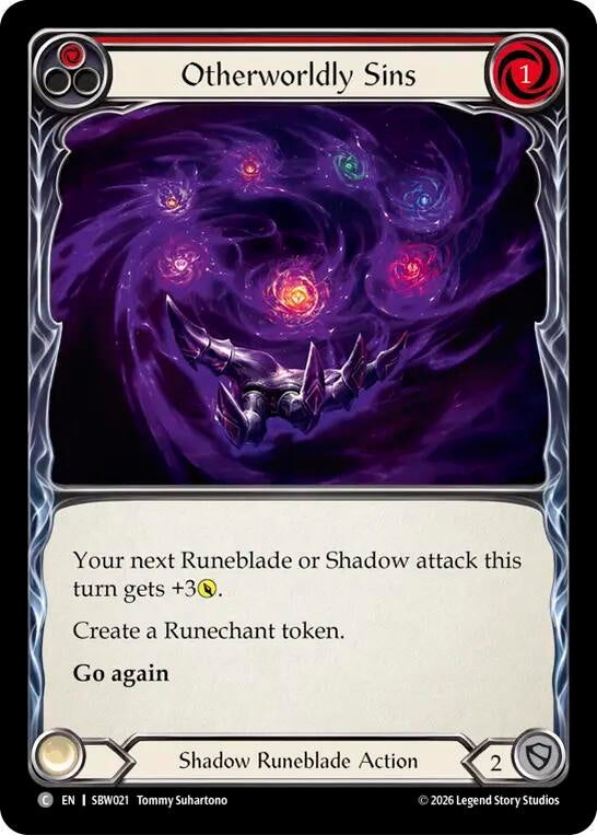 Image for Otherworldly Sins [Silver Age: Usurp the Shadow Throne] (SAT) - Flesh and Blood TCG
