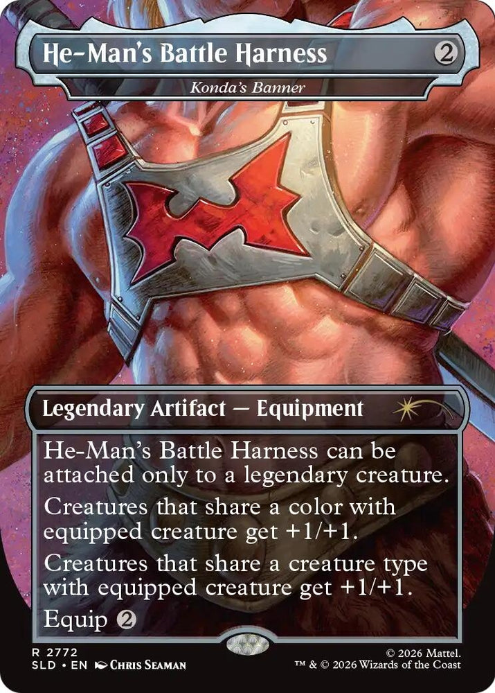 Image for He-Man's Battle Harness - Konda's Banner [Secret Lair Drop Series] (SLD) - Magic: The Gathering