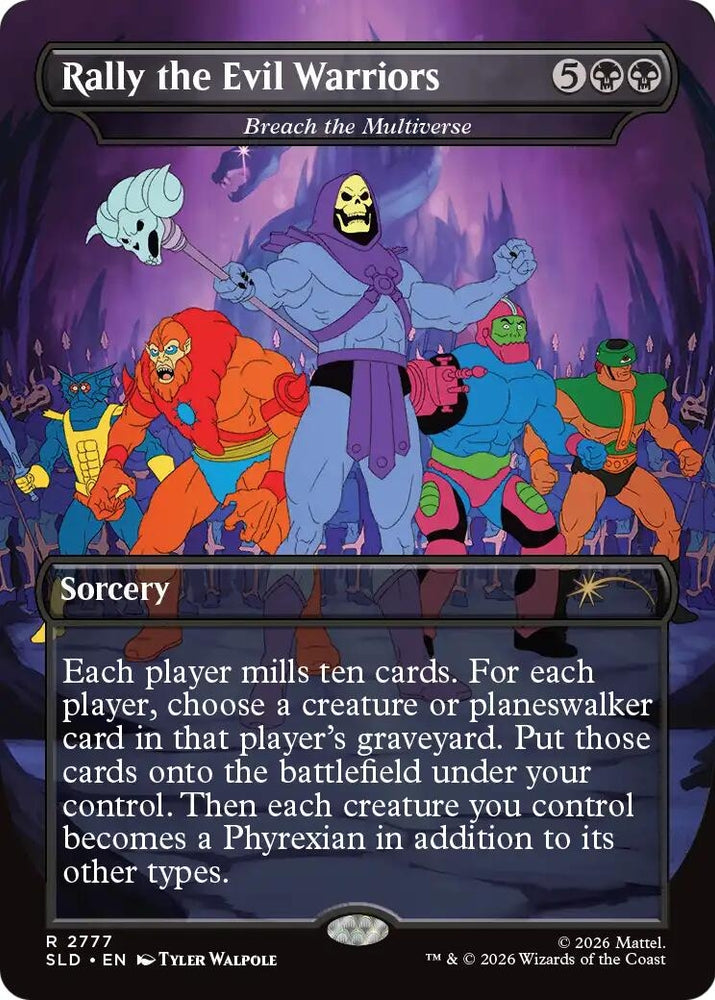Image for Rally the Evil Warriors - Breach the Multiverse [Secret Lair Drop Series] (SLD) - Magic: The Gathering