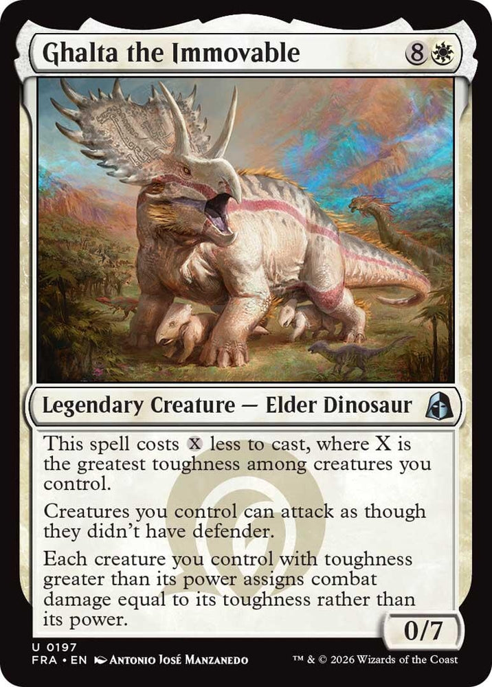 Image for Ghalta the Immovable (197) [Reality Fracture] (FRA) - Magic: The Gathering