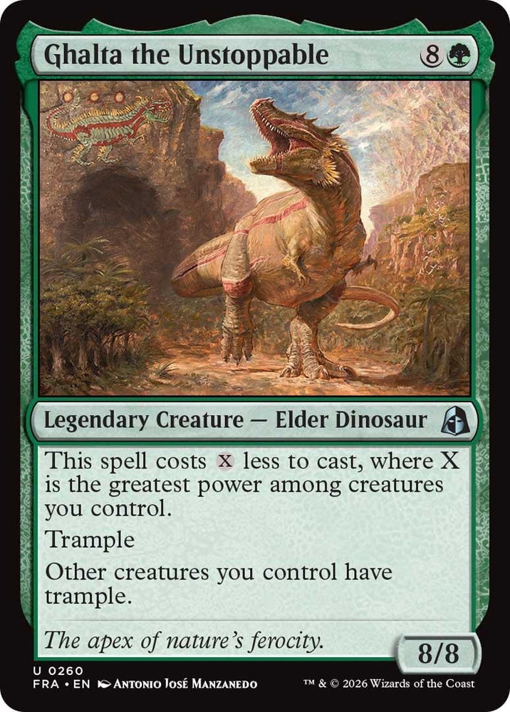 Image for Ghalta the Unstoppable (260) [Reality Fracture] (FRA) - Magic: The Gathering