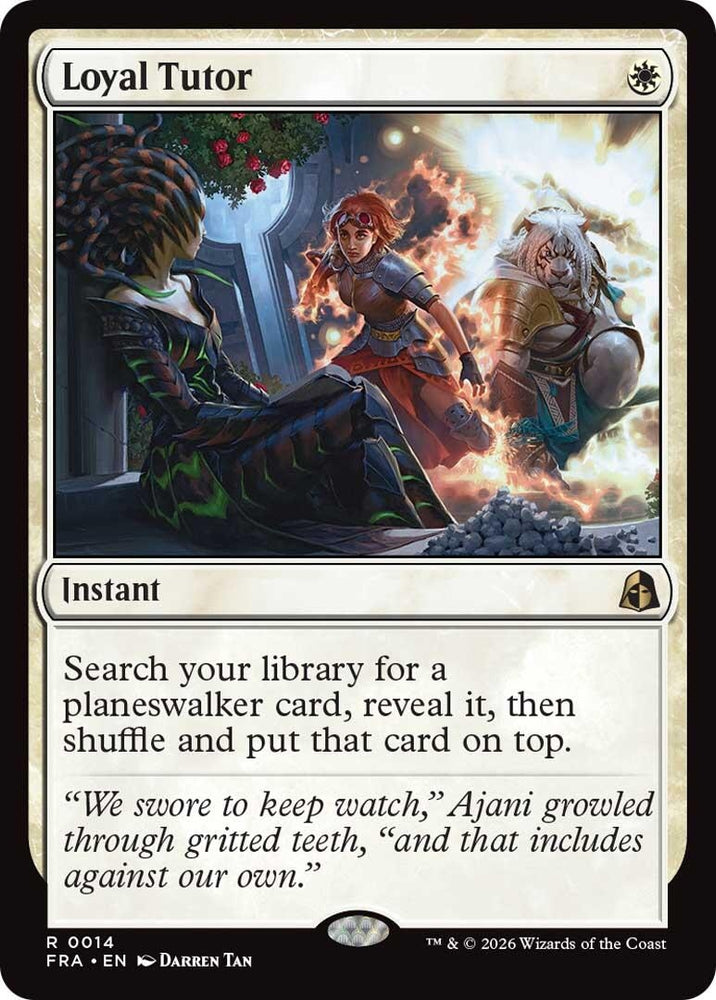 Image for Loyal Tutor (14) [Reality Fracture] (FRA) - Magic: The Gathering
