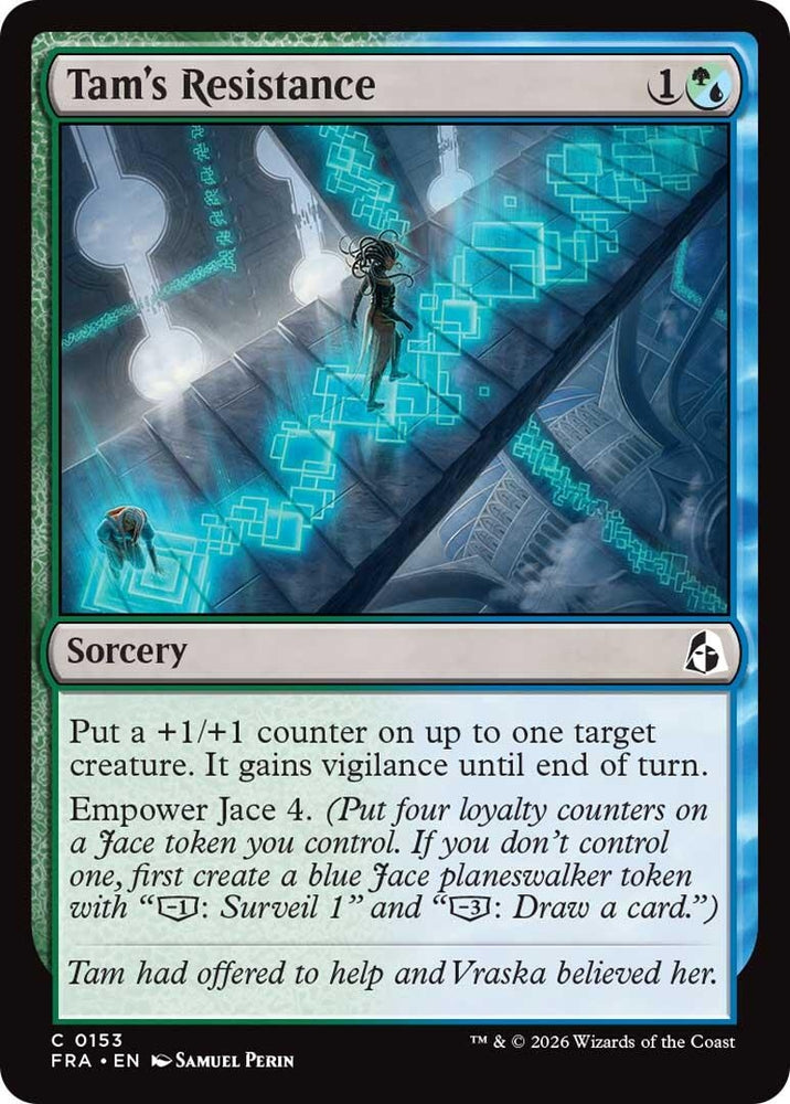 Image for Tam's Resistance (153) [Reality Fracture] (FRA) - Magic: The Gathering