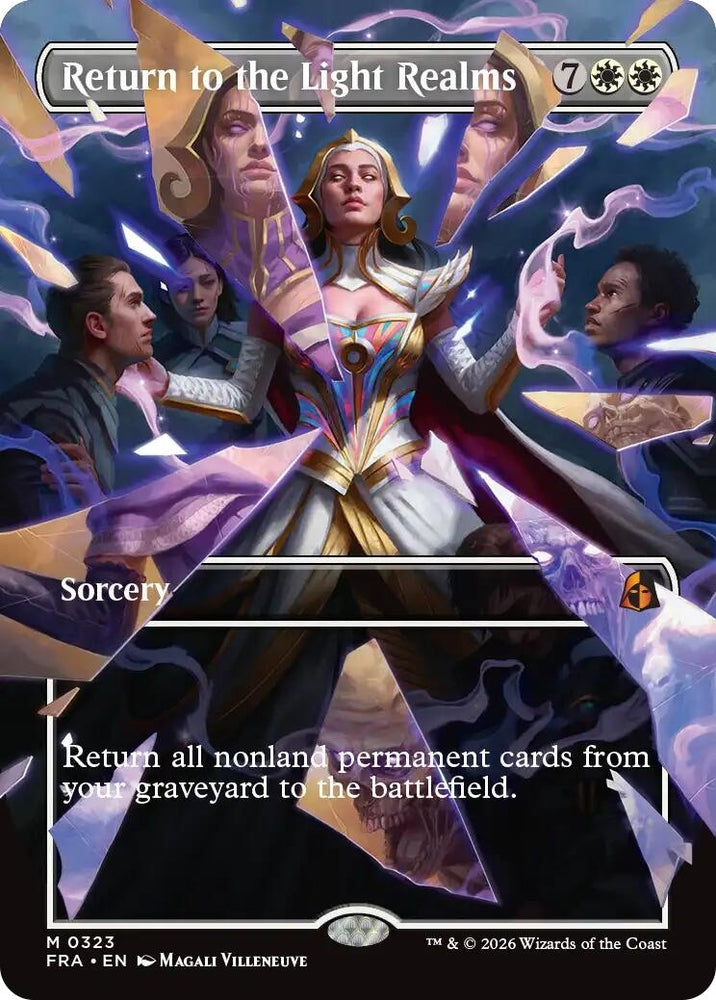 Image for Return to the Light Realms (Borderless) (0323) (323) [Reality Fracture] (FRA) - Magic: The Gathering