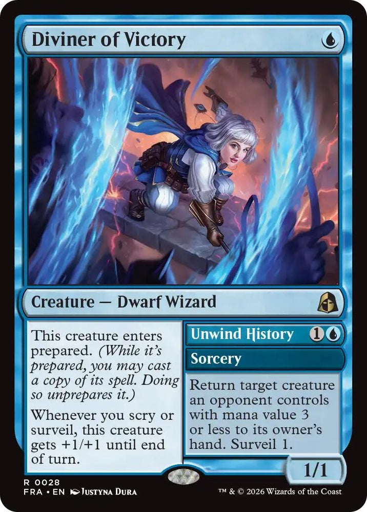 Image for Diviner of Victory (28) [Reality Fracture] (FRA) - Magic: The Gathering