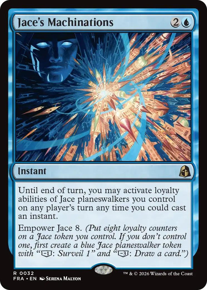 Image for Jace's Machinations (32) [Reality Fracture] (FRA) - Magic: The Gathering