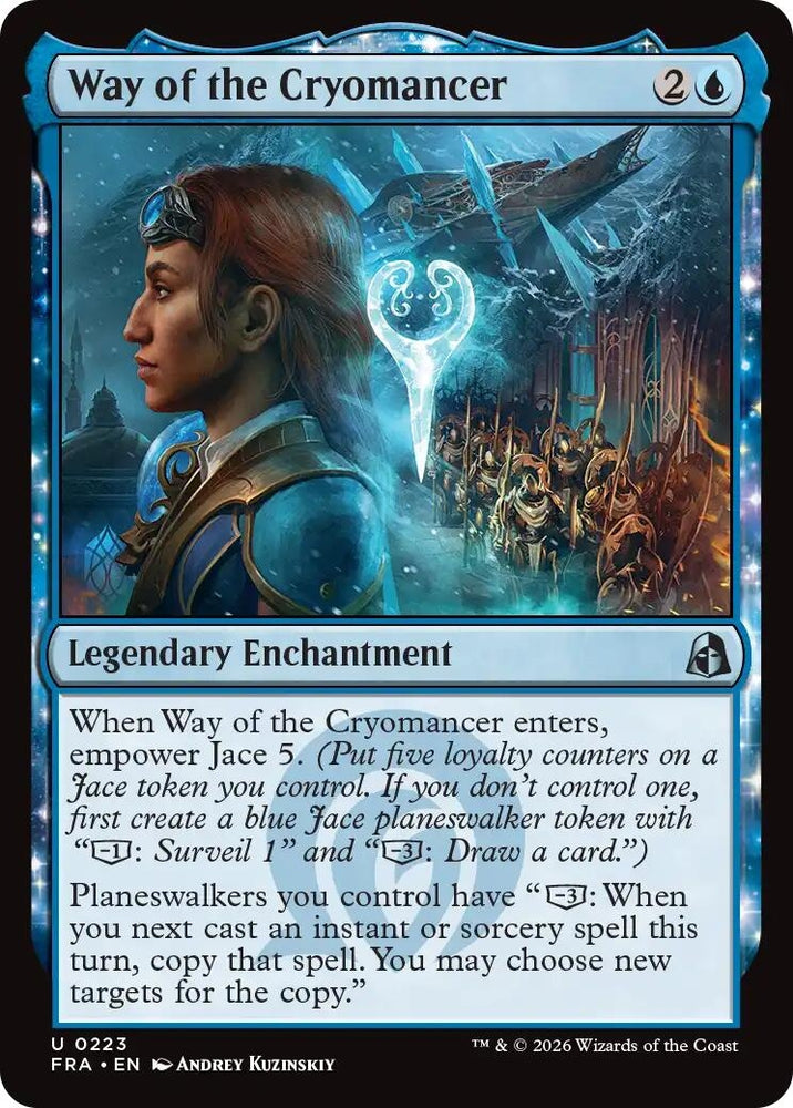 Image for Way of the Cryomancer (223) [Reality Fracture] (FRA) - Magic: The Gathering