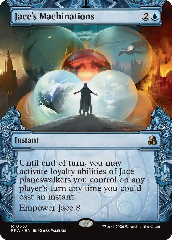 Image for Jace's Machinations (Showcase) (337) [Reality Fracture] (FRA) - Magic: The Gathering