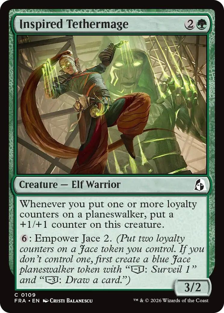 Image for Inspired Tethermage (109) [Reality Fracture] (FRA) - Magic: The Gathering