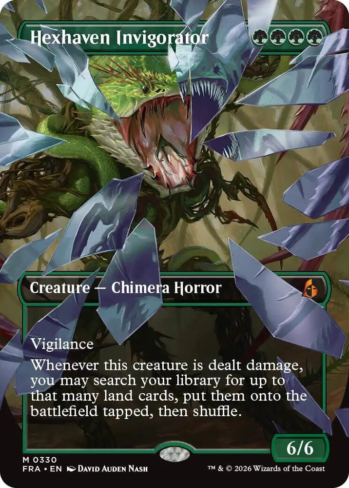 Image for Hexhaven Invigorator (Borderless) (330) [Reality Fracture] (FRA) - Magic: The Gathering