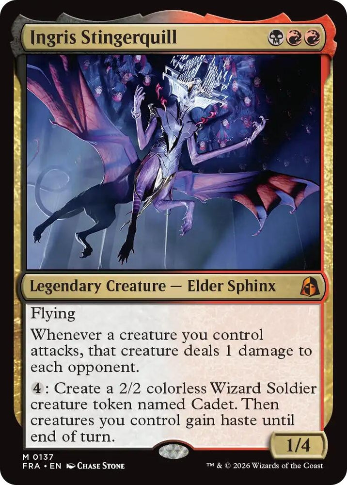 Image for Ingris Stingerquill (137) [Reality Fracture] (FRA) - Magic: The Gathering