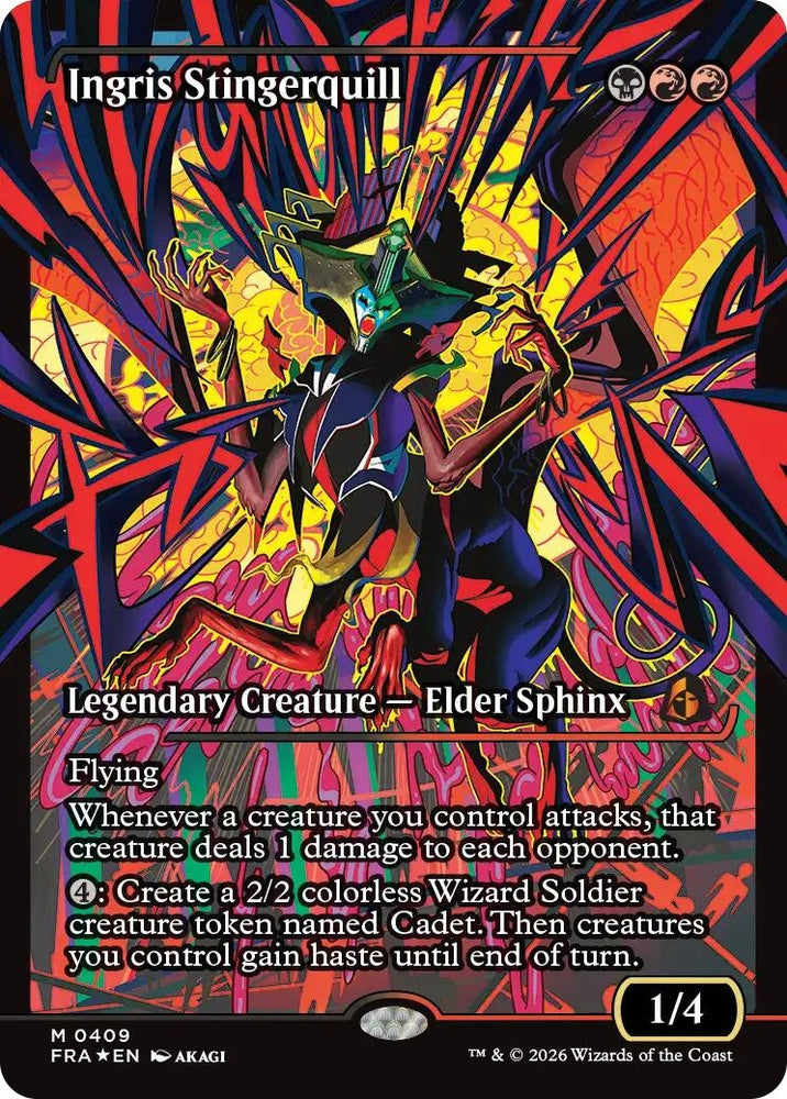 Image for Ingris Stingerquill (Showcase) (0409) (409) [Reality Fracture] (FRA) - Magic: The Gathering
