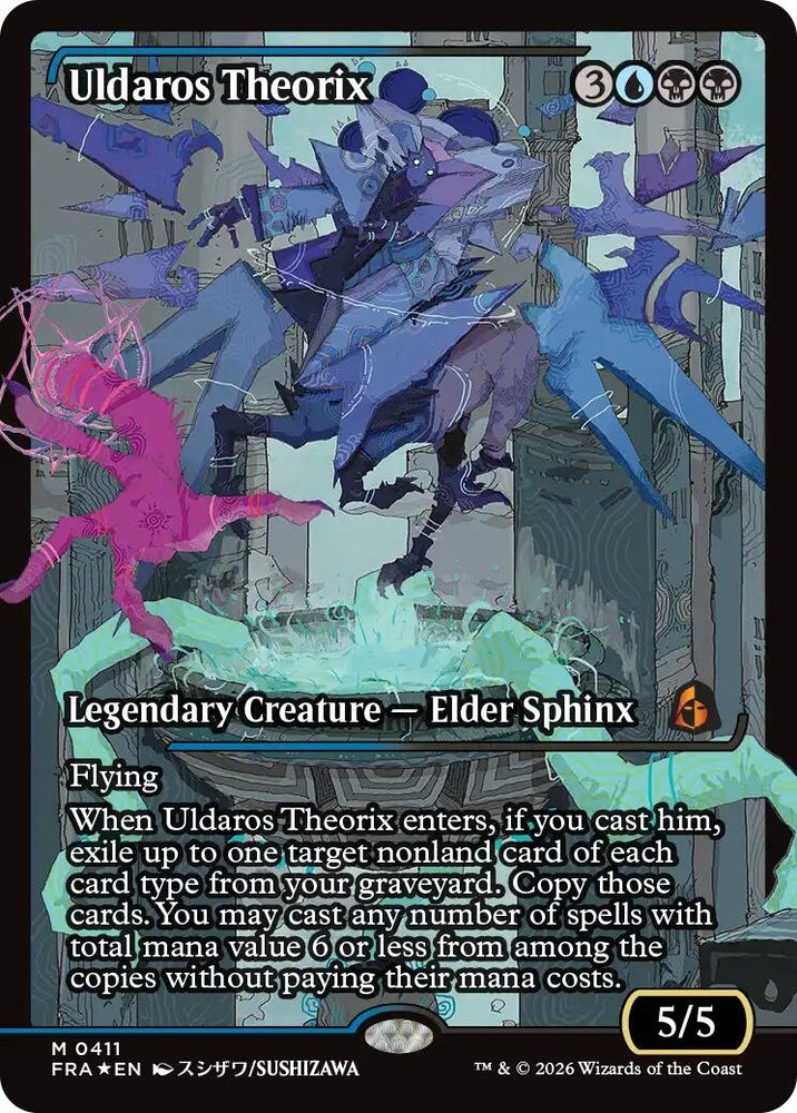 Image for Uldaros Theorix (Showcase) (0411) (411) [Reality Fracture] (FRA) - Magic: The Gathering