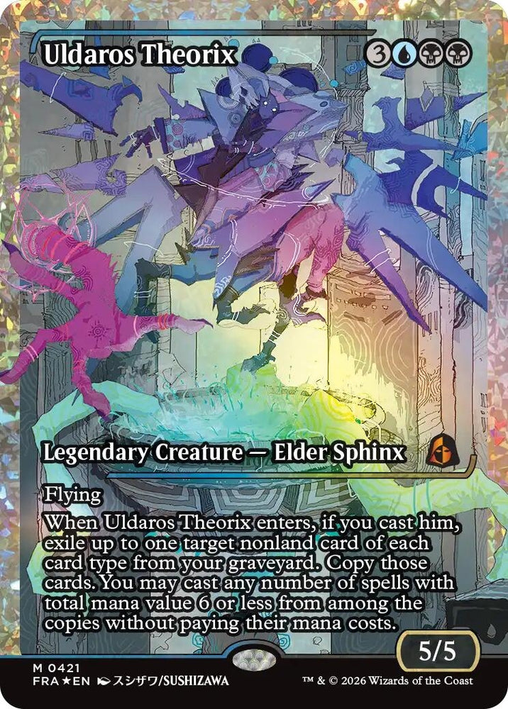 Image for Uldaros Theorix (Showcase) (Fracture Foil) (0421) (421) [Reality Fracture] (FRA) - Magic: The Gathering