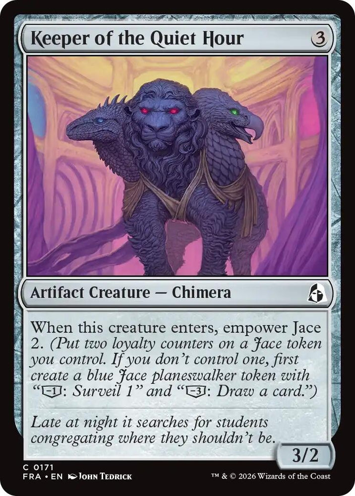 Image for Keeper of the Quiet Hour (171) [Reality Fracture] (FRA) - Magic: The Gathering