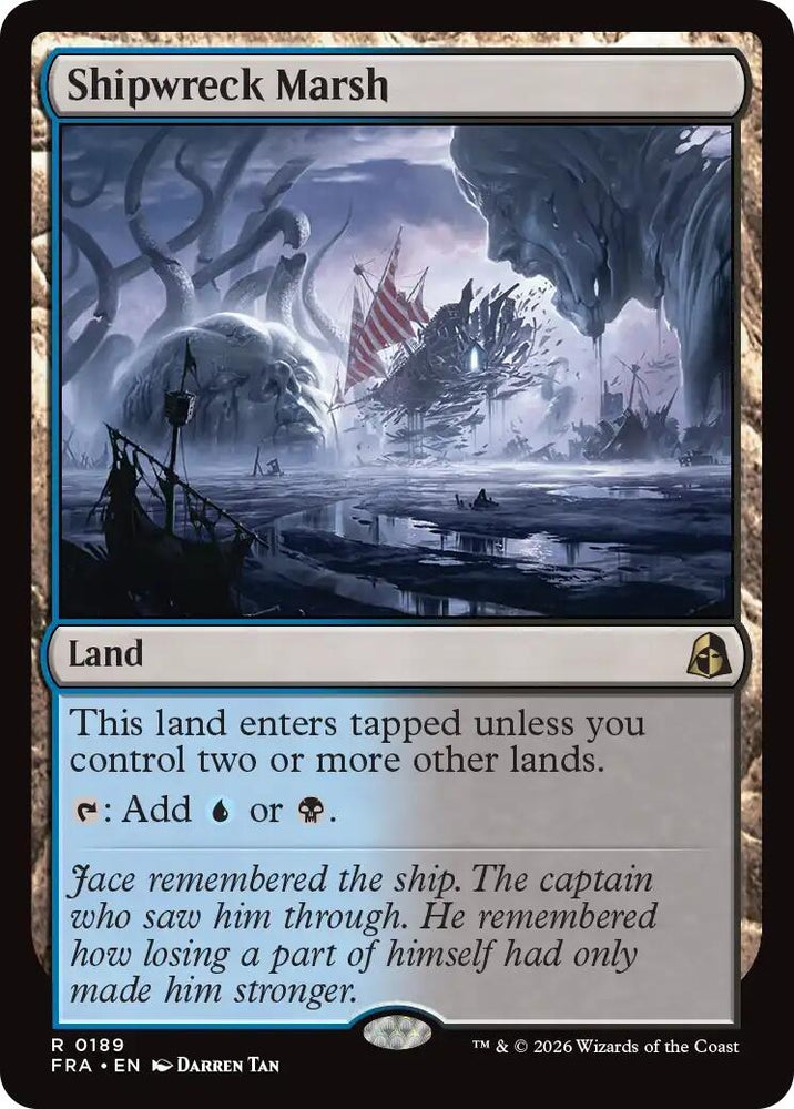 Image for Shipwreck Marsh (189) [Reality Fracture] (FRA) - Magic: The Gathering