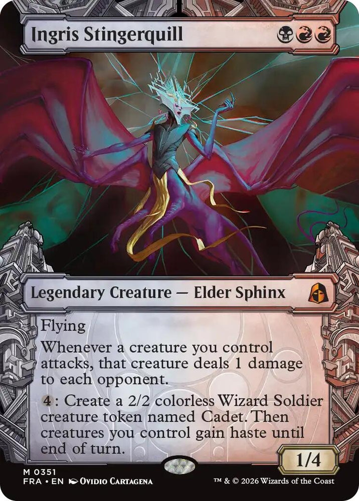 Image for Ingris Stingerquill (Showcase) (0351) (351) [Reality Fracture] (FRA) - Magic: The Gathering