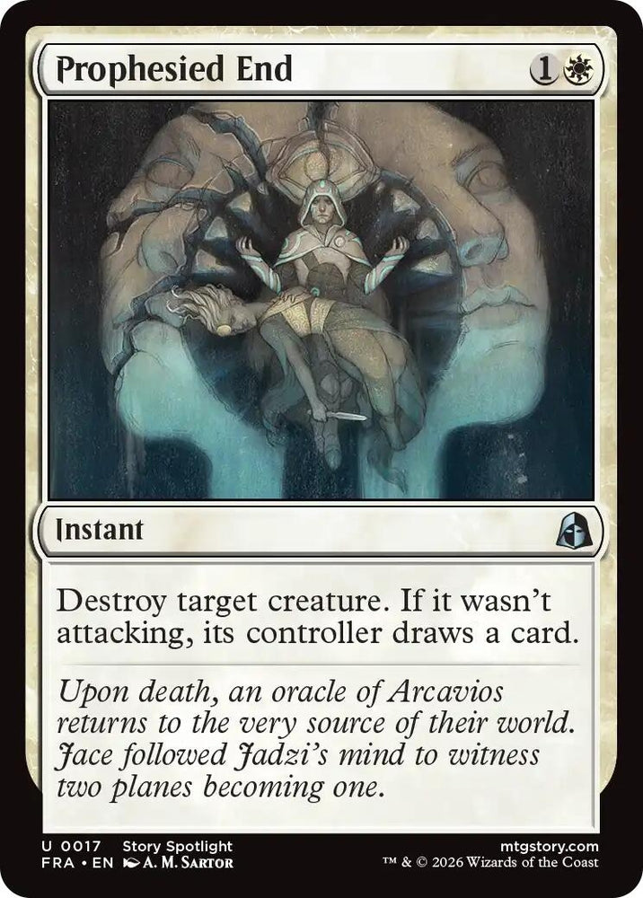 Image for Prophesied End (17) [Reality Fracture] (FRA) - Magic: The Gathering