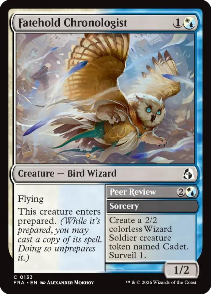 Image for Fatehold Chronologist (133) [Reality Fracture] (FRA) - Magic: The Gathering