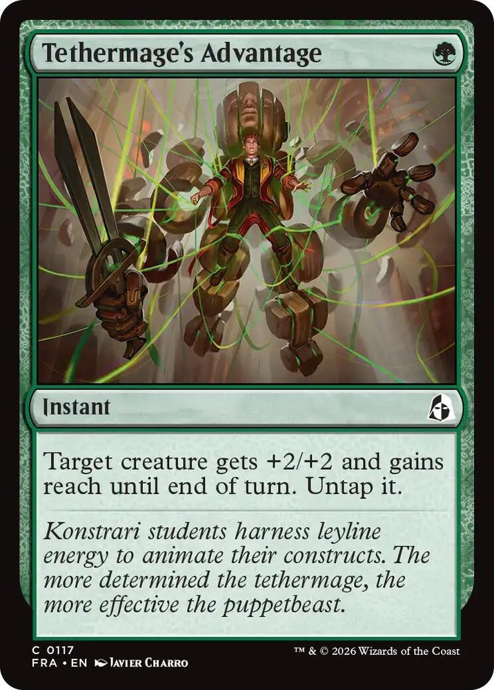 Image for Tethermage's Advantage (117) [Reality Fracture] (FRA) - Magic: The Gathering