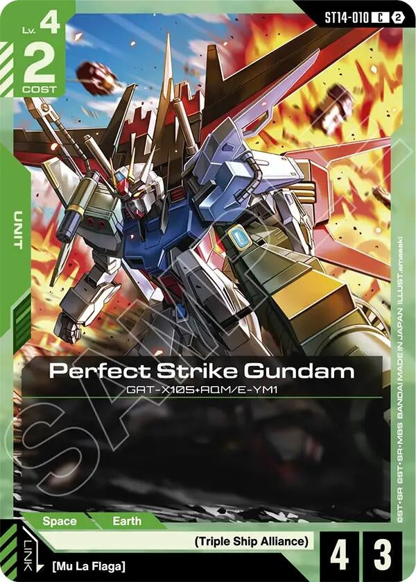 Image for Perfect Strike Gundam [Starter Deck 14: Heavy Dominion] (ST14) - Gundam Card Game