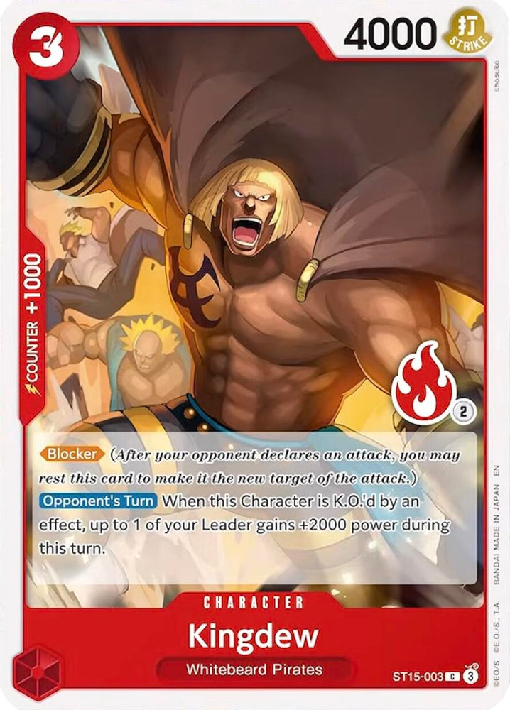 Image for Kingdew (Ace Deck) [Set Sail Deck Set] (SD01) - One Piece Card Game