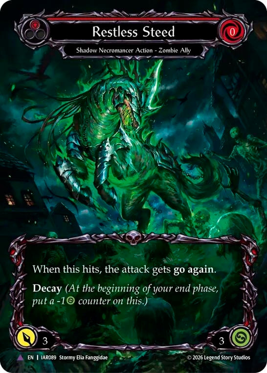 Image for Restless Steed (Marvel) [Usurp the Shadow Throne] (IAR) - Flesh and Blood TCG