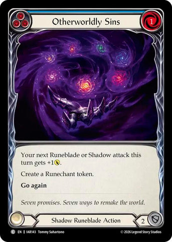 Image for Otherworldly Sins (Blue) [Usurp the Shadow Throne] (IAR) - Flesh and Blood TCG