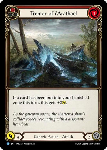Image for Tremor of i'Arathael [Usurp the Shadow Throne] (IAR) - Flesh and Blood TCG