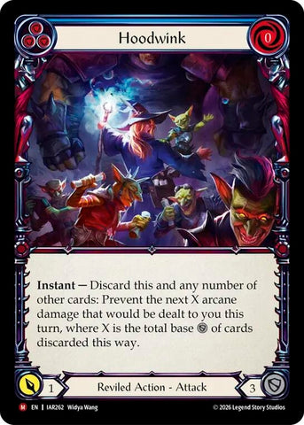 Image for Hoodwink [Usurp the Shadow Throne] (IAR) - Flesh and Blood TCG