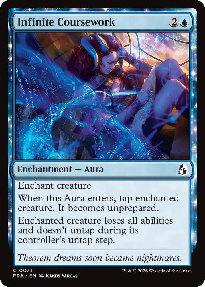 Image for Infinite Coursework (31) [Reality Fracture] (FRA) - Magic: The Gathering