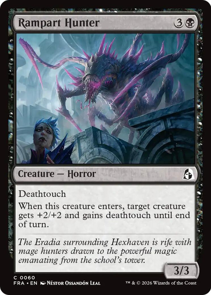 Image for Rampart Hunter (60) [Reality Fracture] (FRA) - Magic: The Gathering