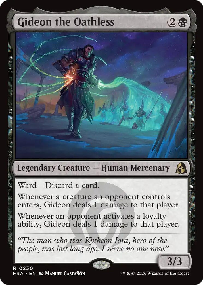 Image for Gideon the Oathless (230) [Reality Fracture] (FRA) - Magic: The Gathering