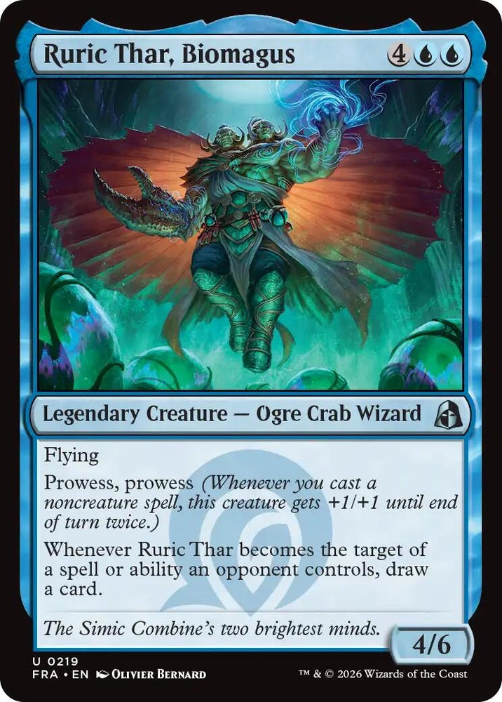 Image for Ruric Thar, Biomagus (219) [Reality Fracture] (FRA) - Magic: The Gathering