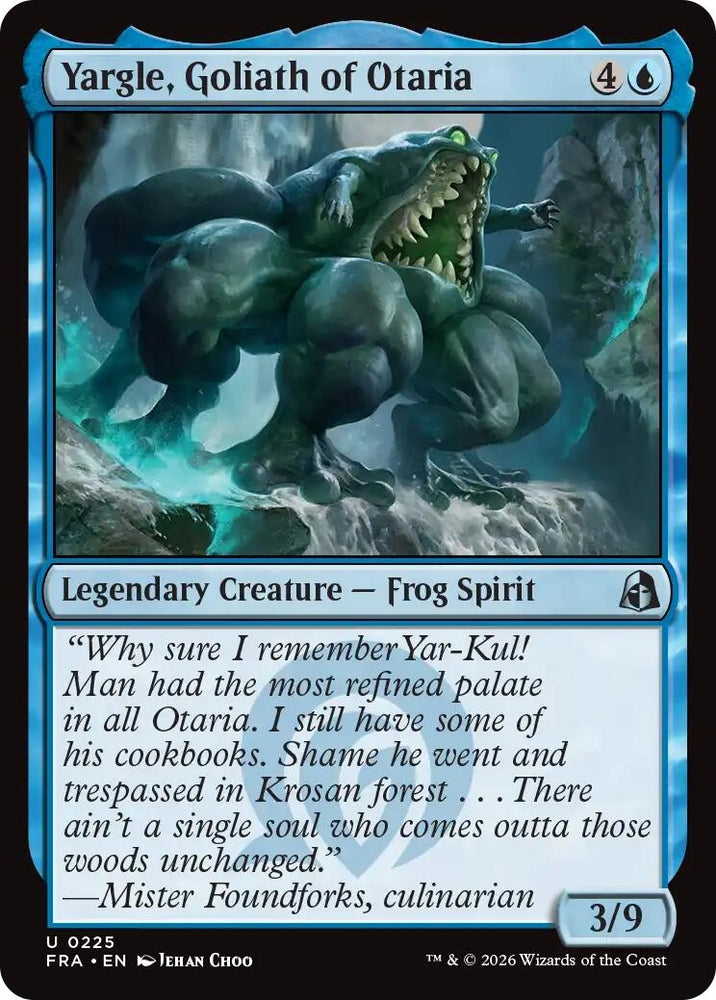 Image for Yargle, Goliath of Otaria (225) [Reality Fracture] (FRA) - Magic: The Gathering