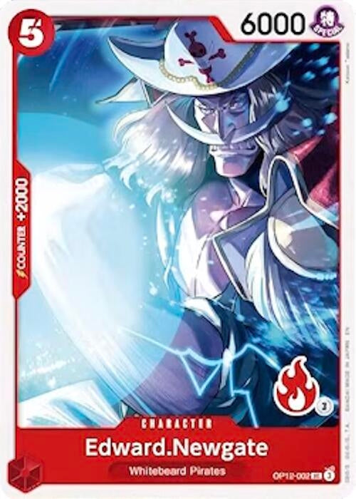 Image for Edward.Newgate (OP12-002) (Ace Deck) [Set Sail Deck Set] (SD01) - One Piece Card Game