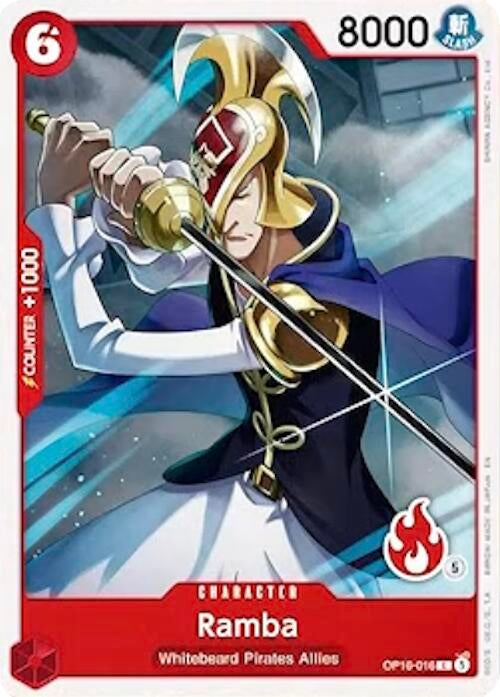 Image for Ramba (Ace Deck) [Set Sail Deck Set] (SD01) - One Piece Card Game