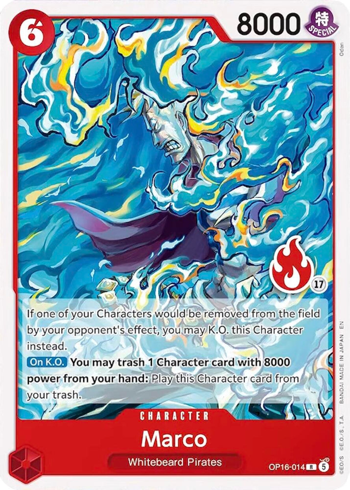 Image for Marco (Ace Deck) [Set Sail Deck Set] (SD01) - One Piece Card Game