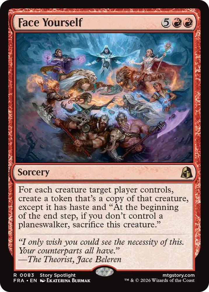 Image for Face Yourself (83) [Reality Fracture] (FRA) - Magic: The Gathering