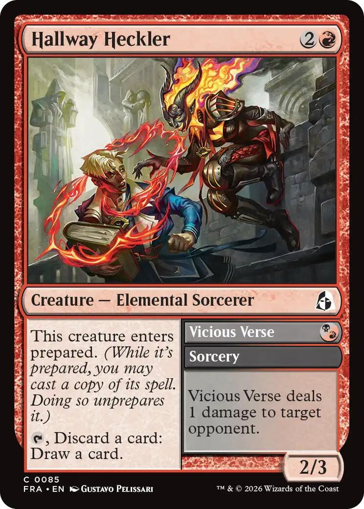 Image for Hallway Heckler (85) [Reality Fracture] (FRA) - Magic: The Gathering