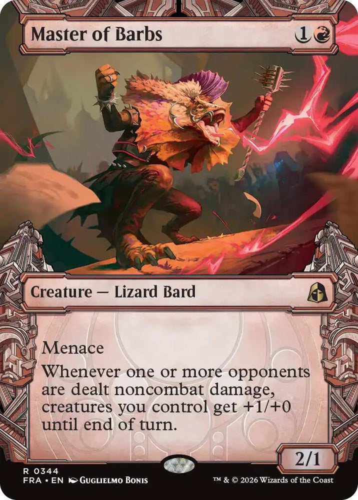 Image for Master of Barbs (Showcase) (344) [Reality Fracture] (FRA) - Magic: The Gathering