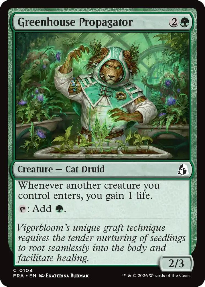 Image for Greenhouse Propagator (104) [Reality Fracture] (FRA) - Magic: The Gathering
