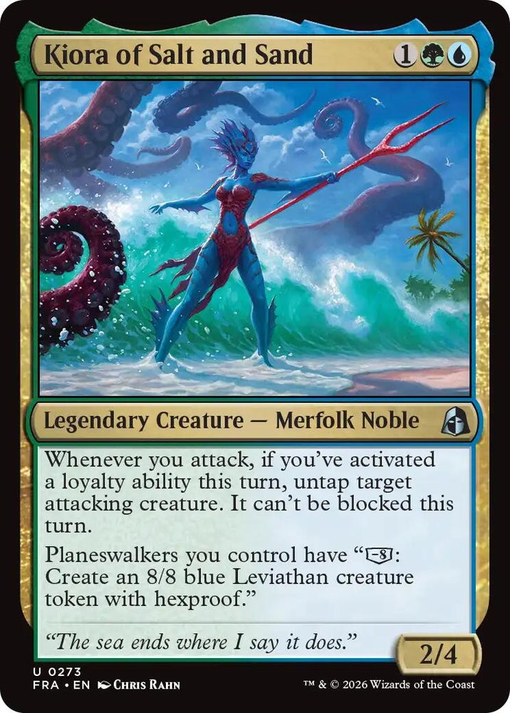 Image for Kiora of Salt and Sand (273) [Reality Fracture] (FRA) - Magic: The Gathering