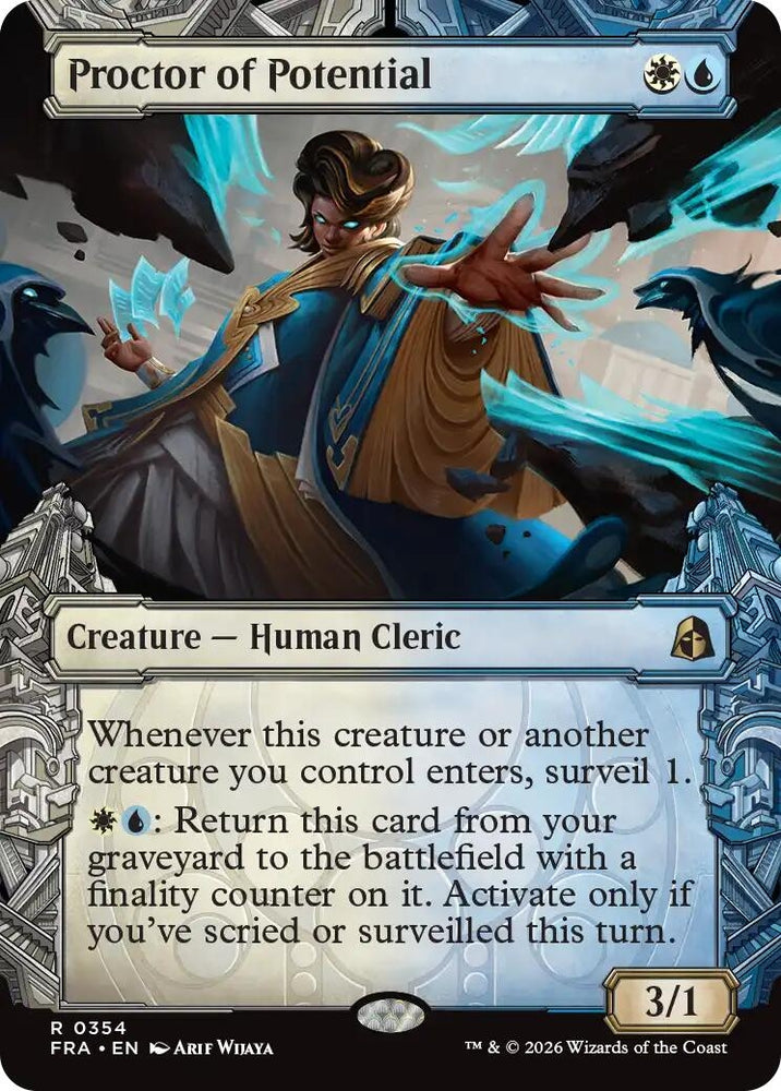 Image for Proctor of Potential (Showcase) (354) [Reality Fracture] (FRA) - Magic: The Gathering