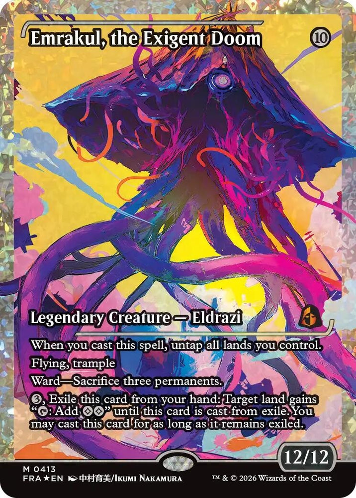 Image for Emrakul, the Exigent Doom (Showcase) (Fracture Foil) (413) [Reality Fracture] (FRA) - Magic: The Gathering